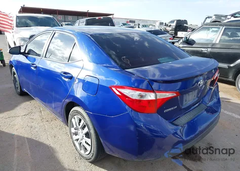 2016 Toyota Corolla S from USA, damaged, VIN 5YFBURHE9GP396415